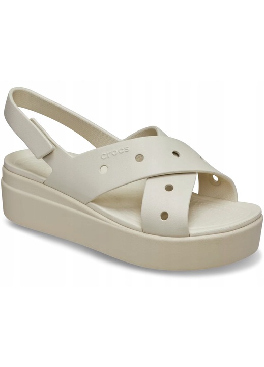 Crocs, női, szandál, Brooklyn 4U Cross Strap 212254, bézs Frappdwqfe, Bézs