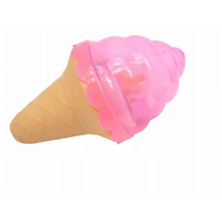 Surprice Cream meglepetés játék, fagylalt rejtett figurával, rózsaszín