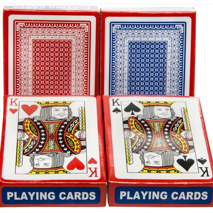 Комплект карти за игра Karty, 54 броя, за покер, многоцветни