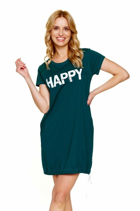 Camasa pentru alaptat, Happy mommy, verde