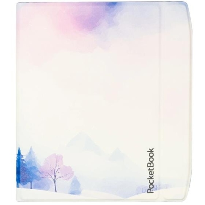 Husa tableta PocketBook Wintertime 7 inch alb