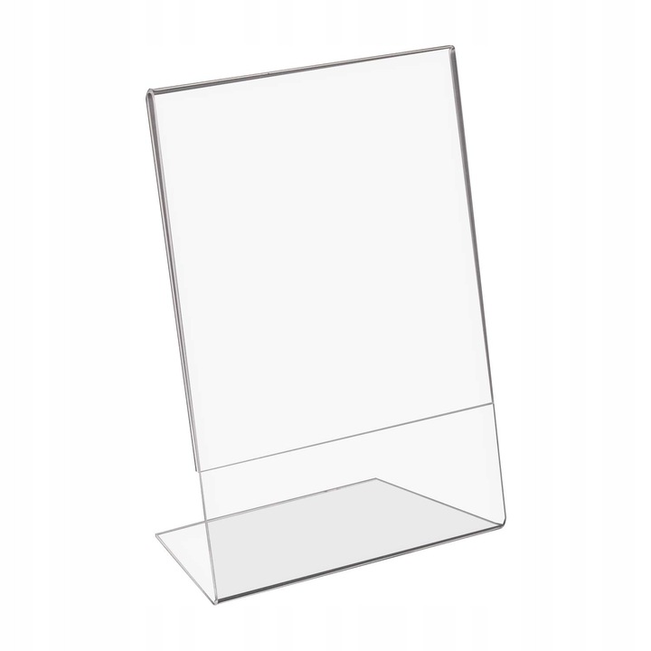 Stojak pentru pliante A4, Korbi, Z-Shape, 306x212x125mm, transparent
