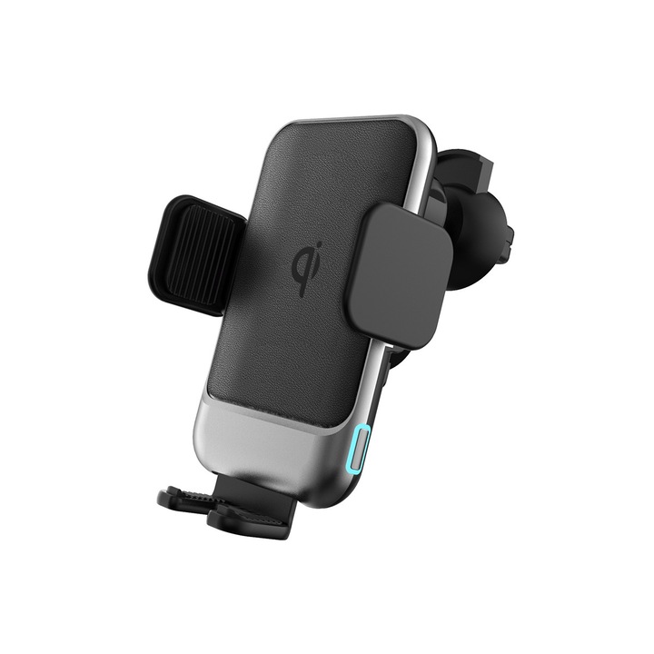 Suport auto pentru telefon, Omelivon, Ventuza, Reglare 360 grade, potrivit pentru bord, parbriz, aerisire, Universal, Negru