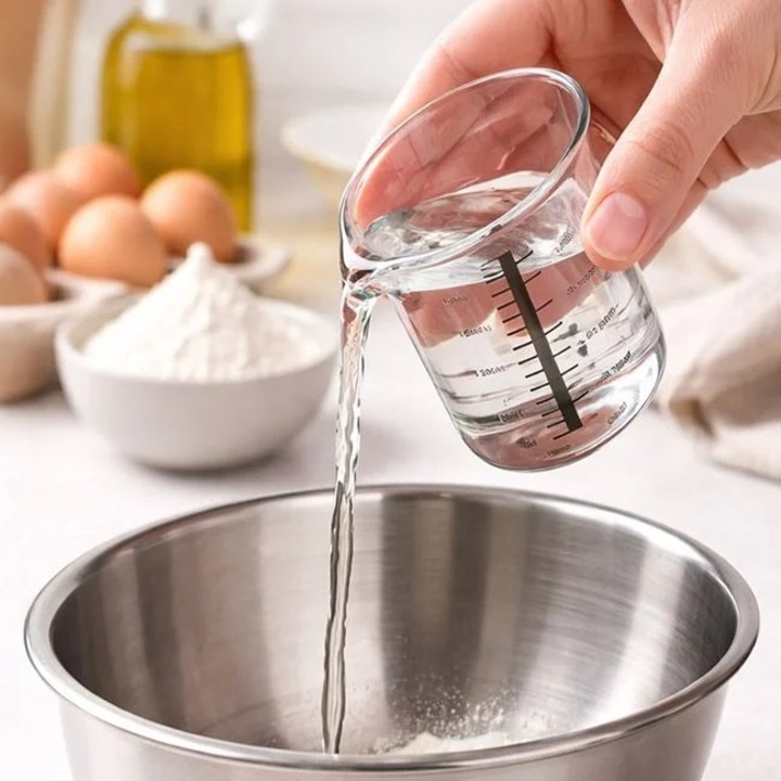 Cana de Masurare din Sticla, 150ml, Termorezistenta, cu Gradatii, Transparenta, 6.5x8.5cm