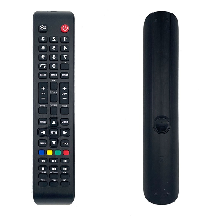 Univerzális infravörös távirányító, CR-51B modell, 8 méteres hatótávolság, fekete