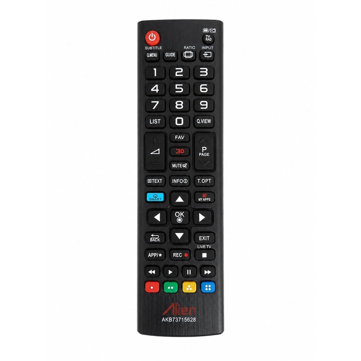 Telecomanda pentru LCD/LED LG AKB73715601, neagra cu functiile telecomenzii originale