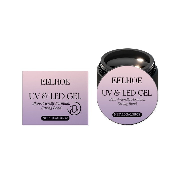 Gel de unghii solid, extensie si constructie, 10g, necesita lampa UV/LED, aderenta puternica