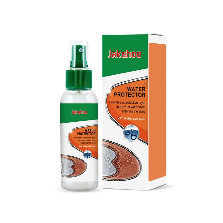Spray protector pentru incaltaminte, 100ml, rezistent la apa si pete, portabil