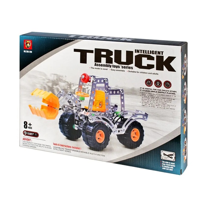 Метален конструктор, Фадрома, Подвижен товарач, 287 части