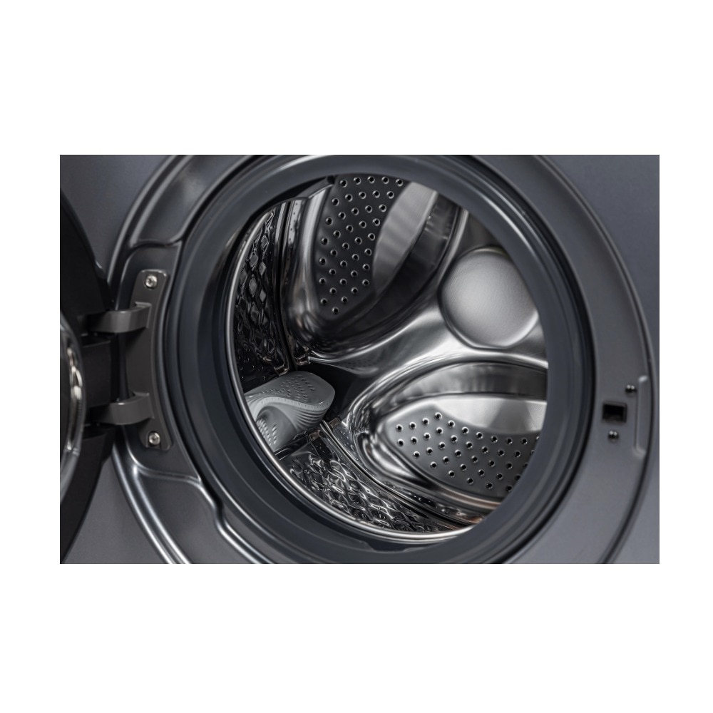 Masina de spalat rufe cu uscator Slim Toshiba TWD-T21BU90UWBK(MG), Inverter, Wi-Fi, Steam, Baby Care, Ultra Fine Bubble, Aroma+, Drum Clean, 8/6 kg, 1400 rpm, Clasa A/E, Inox inchis