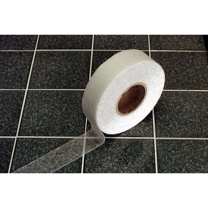 Normál érdességű színes -25mm x 18, 3m-Átlátszó csúszásgátló szalag