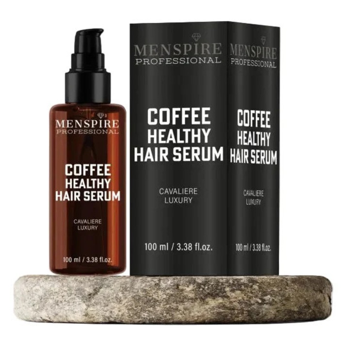 Tratamente si masca de par Menspire Cavaliere hair serum coffee scent 100 ml