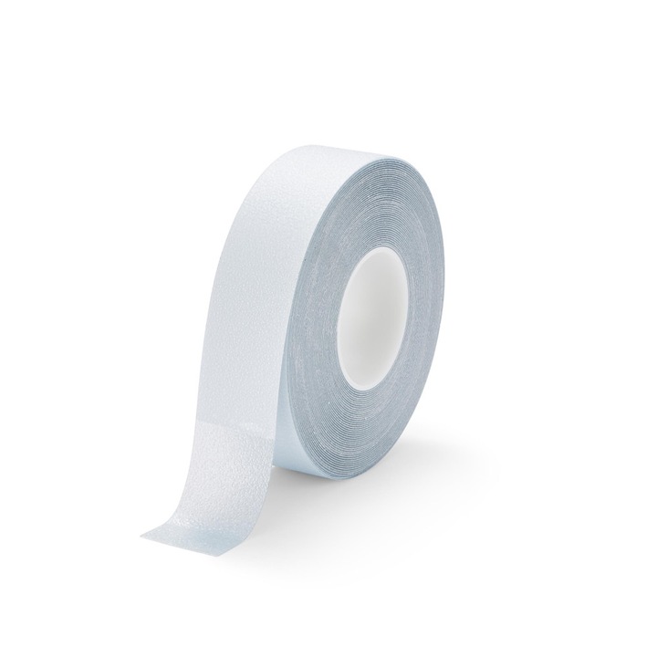 Fokozott érdességű, gumiszerű-50mm x 18, 3m-Átlátszó csúszásgátló szalag