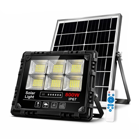 Proiector solar profesional Jortan 800W, carcasa aluminiu