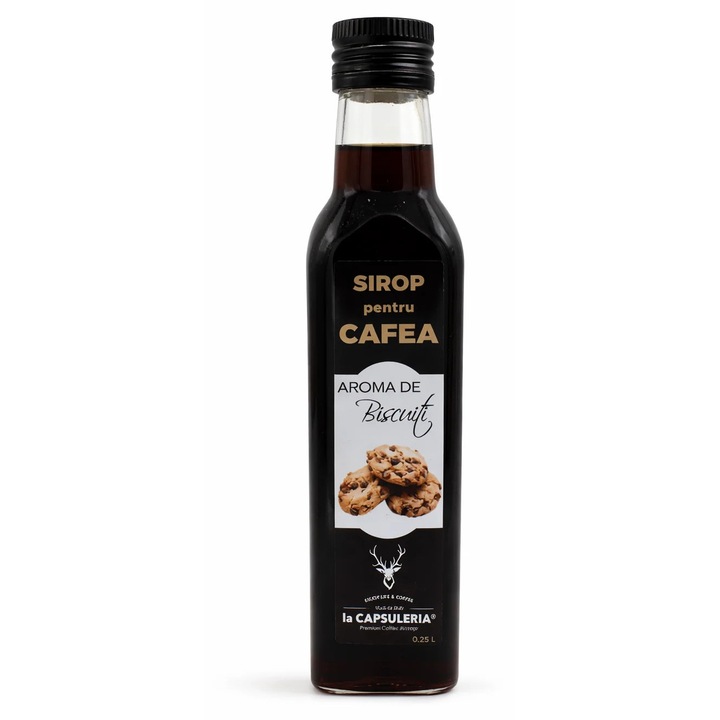 Sirop pentru Cafea, Cookies, La Capsuleria, 250 ml