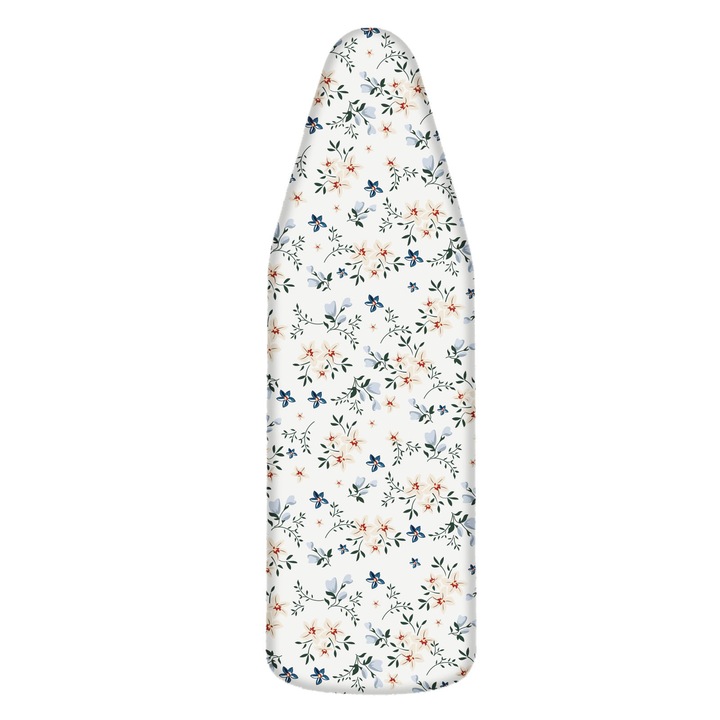 Husa pentru masa de calcat din bumbac, AFKSMILE, Rezistenta la temperaturi ridicate, Snur elastic, Pentru calcat haine sau orice material textil, 100x34cm, Multicolor