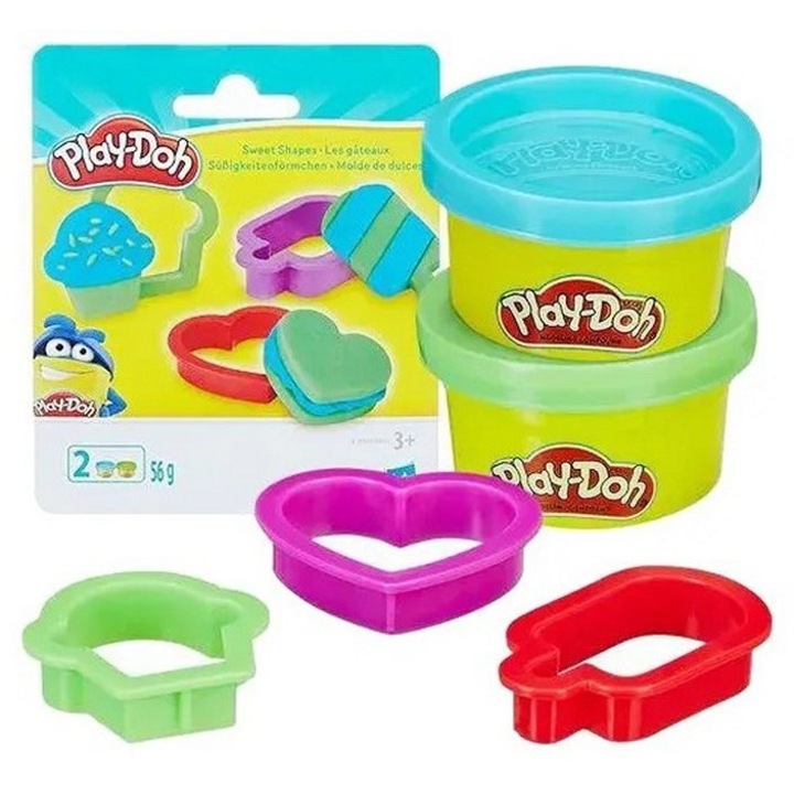 Play-Doh Plastilina set 2x56g + Animalutze si Forme