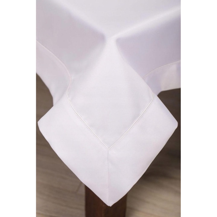 Fata de masa DEDAL, ARIADNA, 110x160cm, alb