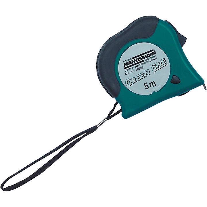 Fasie de masurat, Bruder Mannesmann, 7,5m, 25mm, 16x12x3.6cm