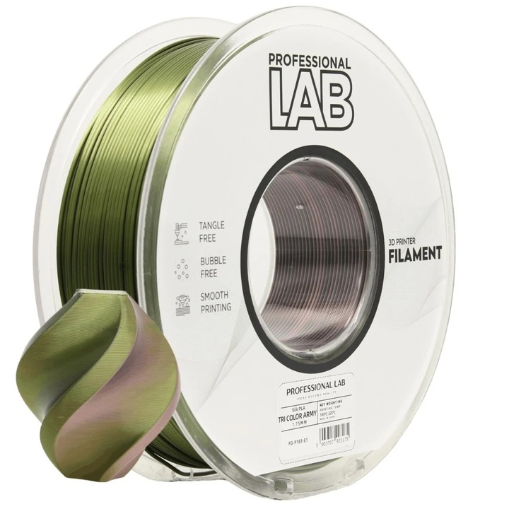 Filament Smart Print Silk PLA Tri Color Army 1.75 mm 1 kg