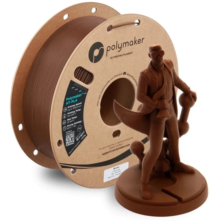 Filament Polymaker HT-PLA Brown 1.75mm 1kg