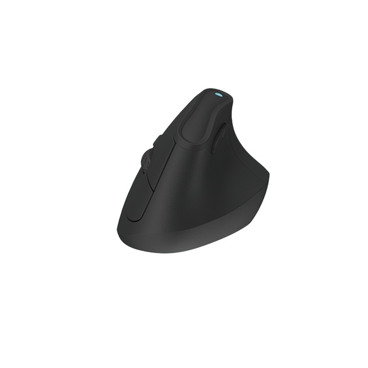 Mouse wireless, 2, 4G wireless + Bluetooth, design ergonomic, senzor optic, DPI reglabil, functionare silentioasa, control precis, compatibilitate extinsa, negru