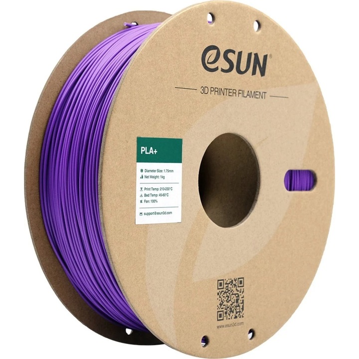 Filament eSUN PLA+ Purple 1,75 mm 1 KG