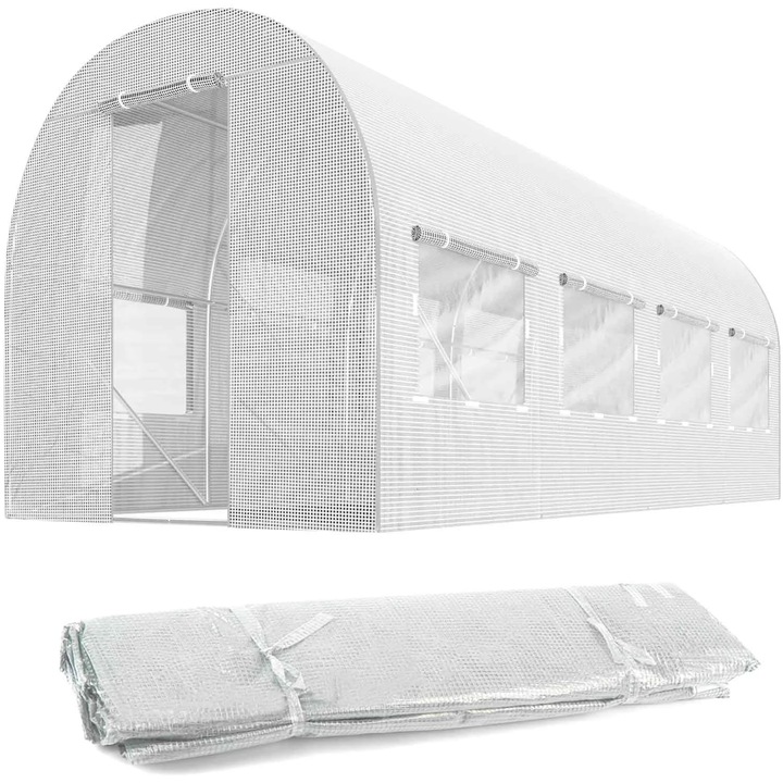 Folie pentru Solar de gradina 2x4,5m (9m2) alb Plonos