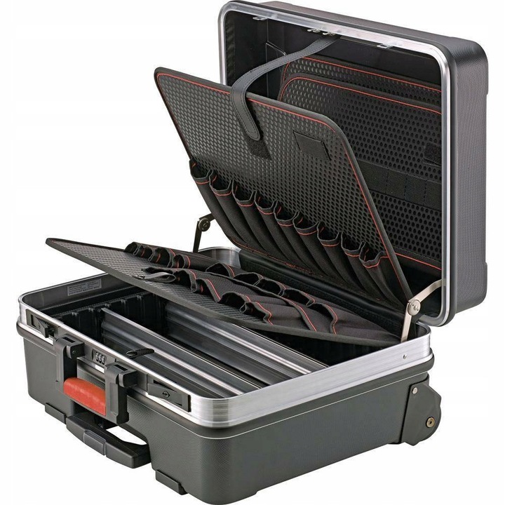 Troler cu roti, FORMAT, 36l, 485x375x200mm, 22 compartimente, 2 incuietori