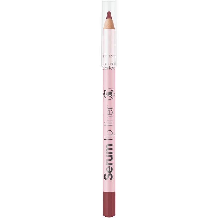 Creion de buze cu serum Miss Sporty Naturally Perfect, 04 Nude Mauve, 1,2 g