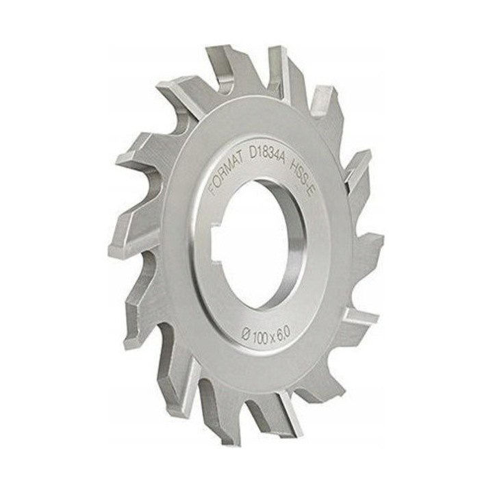 Frez tarczowy 125x10mm, tip HR, forma A, 16 ostri, neacoperit