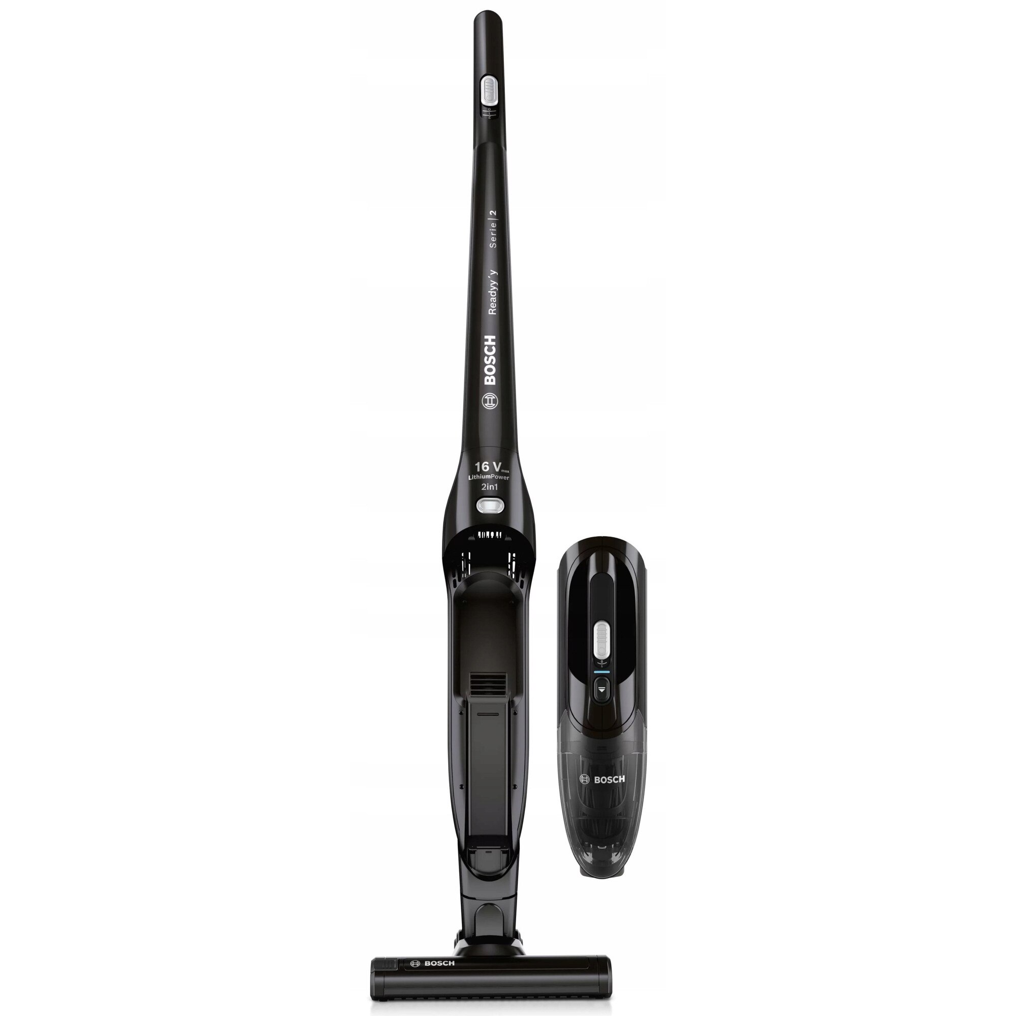 Aspirator vertical Bosch BBHL22BLCK 2in1 negru 0.4l 40min