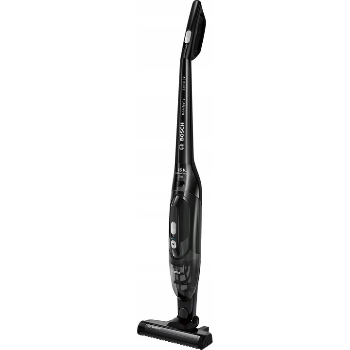 Aspirator vertical Bosch BBHL22BLCK, 2 in 1, negru, 0,4 l, 40 min autonomie