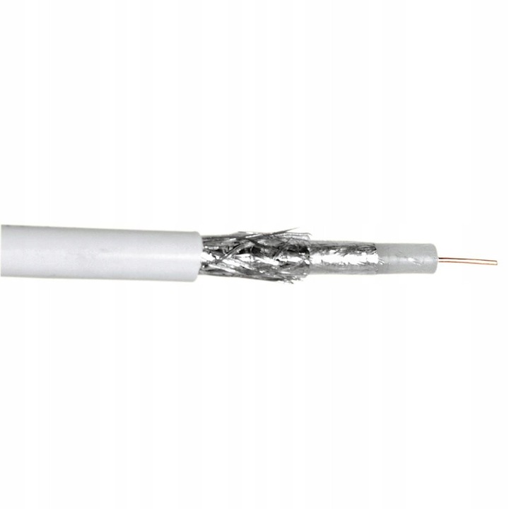 Кабели за антена Hama, 100 м, 1,1 мм, бял, 90 dB
