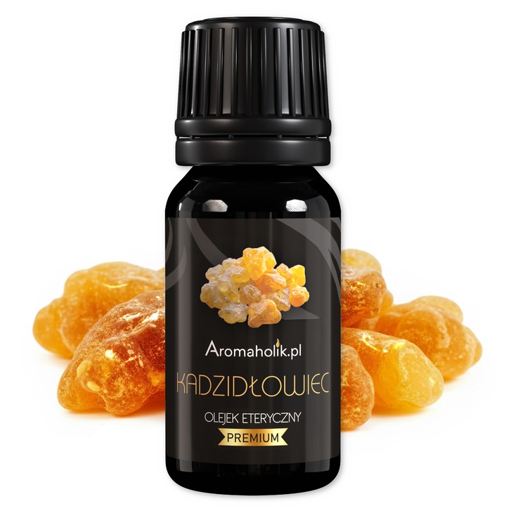 Етерично масло, 100% натурално, масло от тамян, ароматно масло от тамян, Aromaholik, сертифицирано, за сауна, дифузер, овлажнител, свещи, ароматерапия, 10 мл