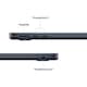Apple MacBook Air 13" cu procesor Apple M5, 10 nuclee CPU, 10 nuclee GPU, 32GB RAM, 1TB SSD, Midnight, Tastatura internationala