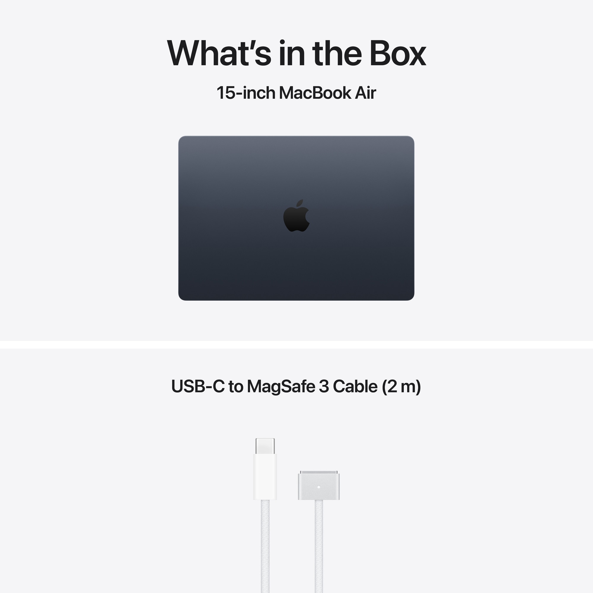 Apple MacBook Air 15'' cu procesor Apple M5, 10 nuclee CPU, 10