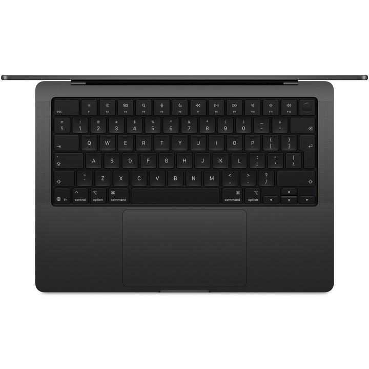 Apple MacBook Pro 14.2" NANO TEXTURE Display, Apple M5 Max, 18 ядрa CPU, 40 ядрa GPU, 128GB RAM, 2TB SSD, Space Black, Международна клавиатура
