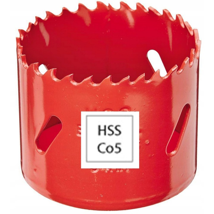 Otwornica bimetal 73mm, FORMAT, adancime 38mm, pentru utilizare industriala, set