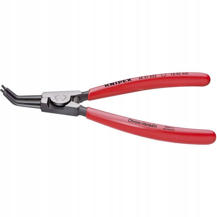 Knipex külsőgyűrű-szerelő fogó, 130 mm, rozsdamentes acél, 3-10 mm