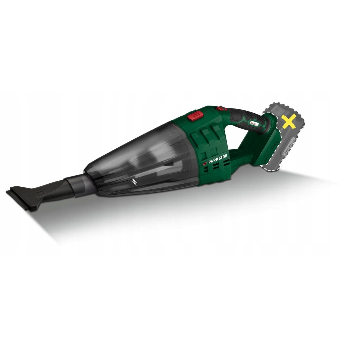 Aspirator de mana Parkside JLELTTX-LAQK5CB verde