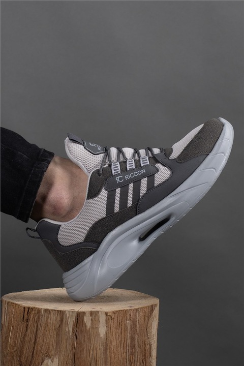 Férfi sportcipő, Textil, Riccon, 402622, Szürke, 40