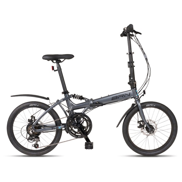 Bicicleta pliabila BRN – lumini incluse