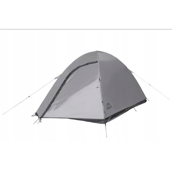 Cort camping 2 persoane, material reciclabil, impermeabil, 260x130x106cm, greutate 2,2kg