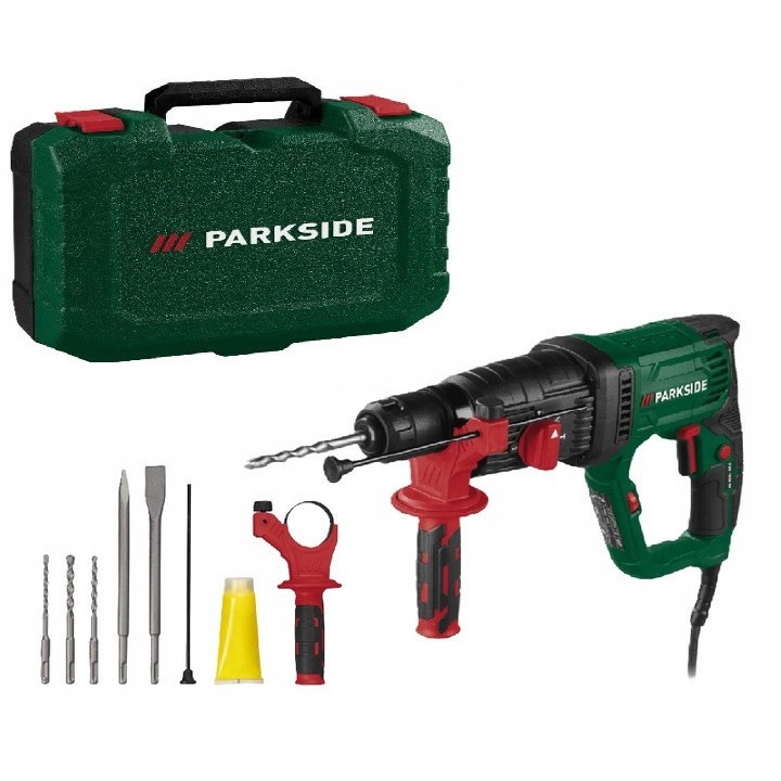 MASINA DE GAURIT CU PERCUTIE PARKSIDE 1050W CIOCAN ROTOPERCUTOR ELECTRIC D4 + ACCESORII