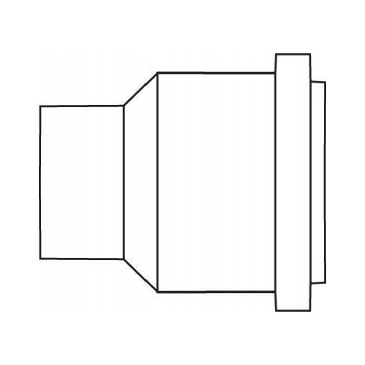 Duza inlocuire fier lipit 0G072BE/SB pentru pistoale de lipit, forma simpla