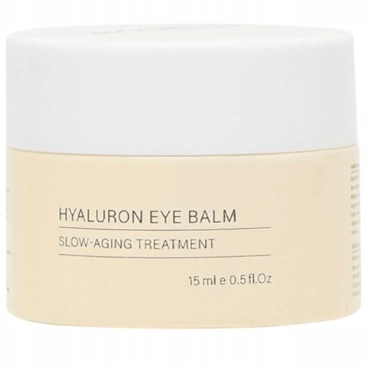 Хиалуронов балсам за очи, 15мл, с хиалуронова киселина, подобрява хидратацията, намалява фините линии, комплект