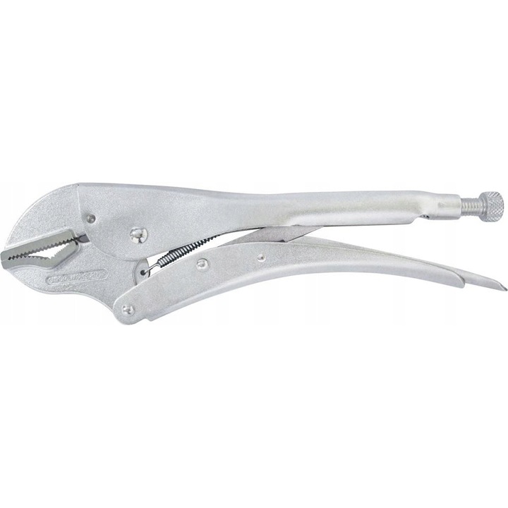 Szorítófogó 175mm, prizmás alsó, gyorsszorító karral, 40mm, FORMAT