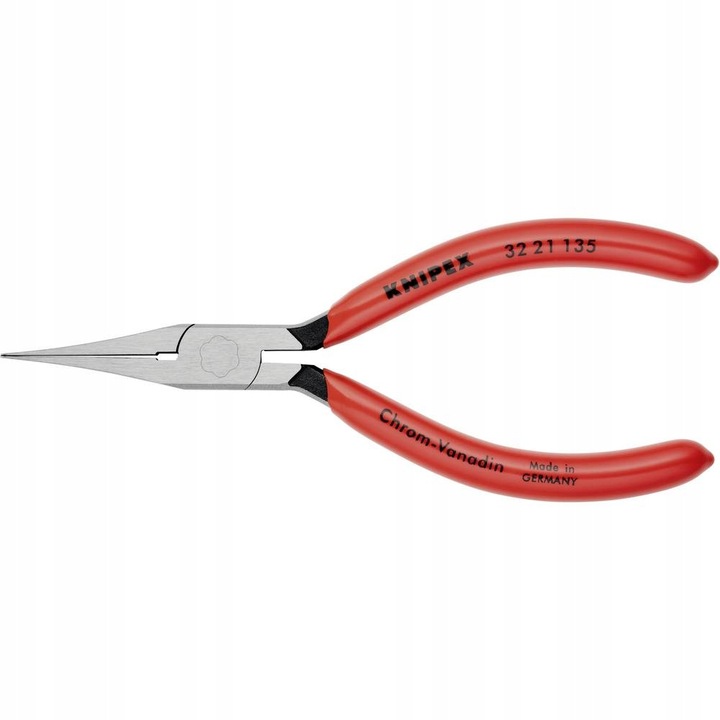 Knipex 38 11 200 fogó, 200 mm hosszú, szűk helyekre, foszfátozott, 3 mm-es hegy szélesség