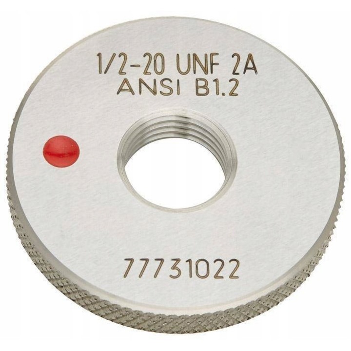 Calibru inel filetat UNF 7/16"-20, din otel, 30cm